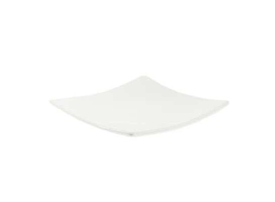 Świecznik Kwadrat mały J1500 13 x 13 cm biały