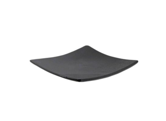 Świecznik Kwadrat mały J1432 13 x 13 cm czano-srebrny