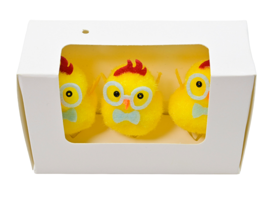 Zestaw kurczak 3 sztuki żółty