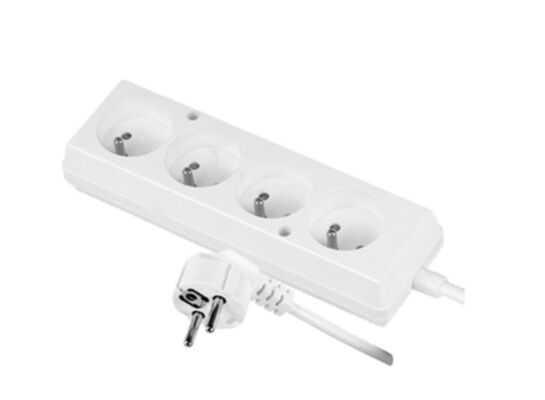 Przedłużacz z czterokrotnym gniazdem i uziemieniem PS-470 1,5 m + Z JONEX 