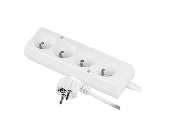 Przedłużacz z czterokrotnym gniazdem i uziemieniem PS-470 5 m + Z JONEX 