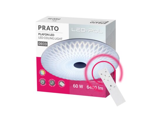 Plafon LED oro prato 60 W dim