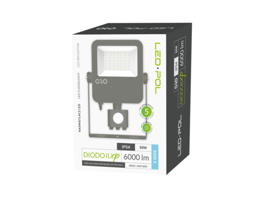 Naświetlacz LED ORO halogen 50 W diodo