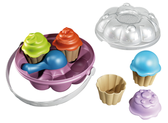 Zestaw do piasku babeczki 18 cm