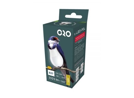 Żarówka LED oro atos 12 W dw