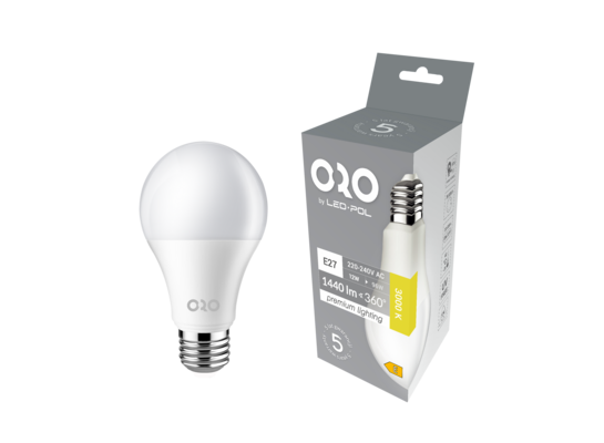 Żarówka LED oro premium E27 14 W ww