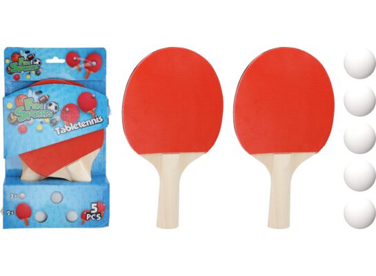 Zestaw do tenisa stołowego 5 elementów