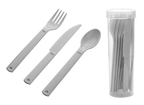 Komplet sztućców plastikowych Pearl line mix kolorów