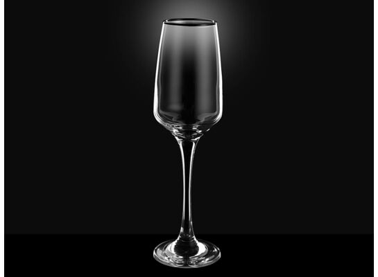 Kieliszki do szampana Sevilla 6 sztuk 230 ml transparentny