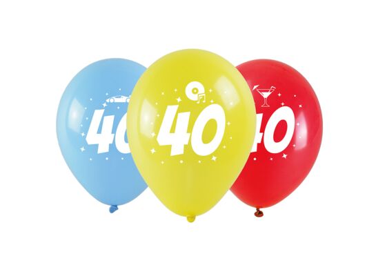 Balon z nadrukiem 40 3 sztuki