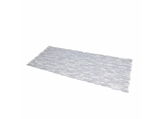 Mata łazienkowa Drops 69 x 35 cm transparentny Malva