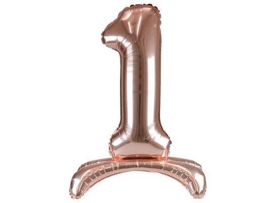 Balon foliowy cyfra 1 XXL stojący