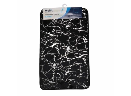 Dywanik łazienkowy Elegant 40 x 60 cm czarny Malva