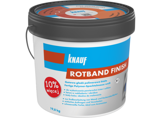 Gładź szpachlowa 19,8 kg Rotband Finish Knauf