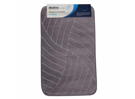 Dywanik łazienkowy Bathroom 50 x 80 cm szary Malva