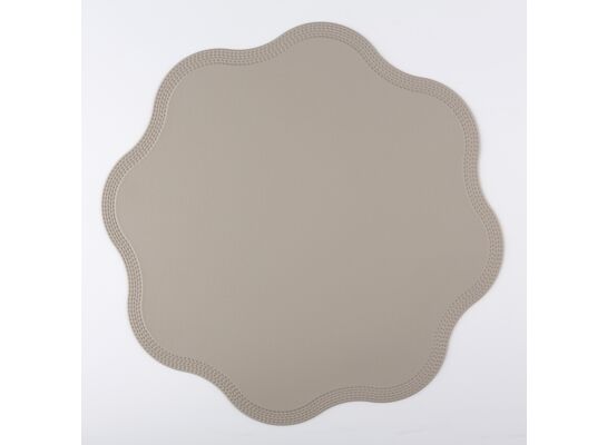 Mata kwiatek 38 cm szary