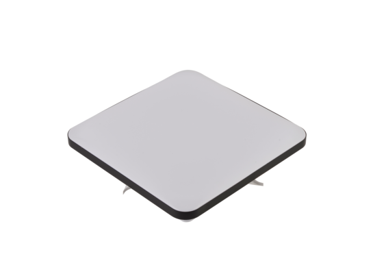 Plafon LED Babilon kwadratowy średni 4000K czarny