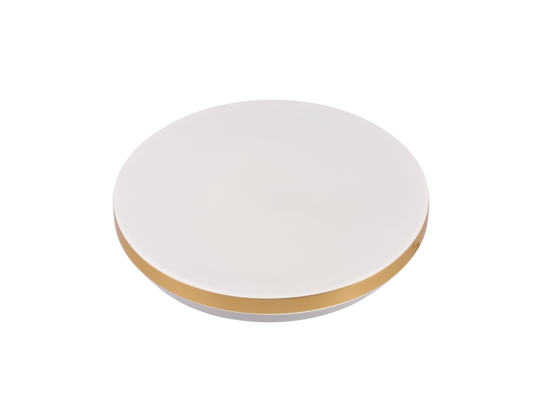 Plafon LED Babilon okrągły średni 4000K złoty