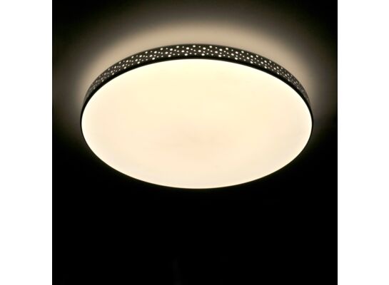 Plafon LED MOON czarny 4000K