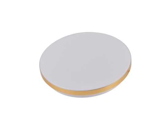 Plafon LED Babilon okrągły mały 4000K czarny