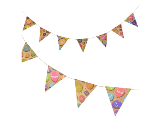 Girlanda Kraft Balloons 150 cm