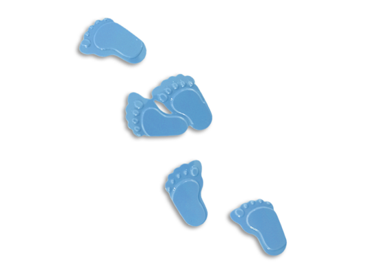 Konfetti stópki niebieski 15 g