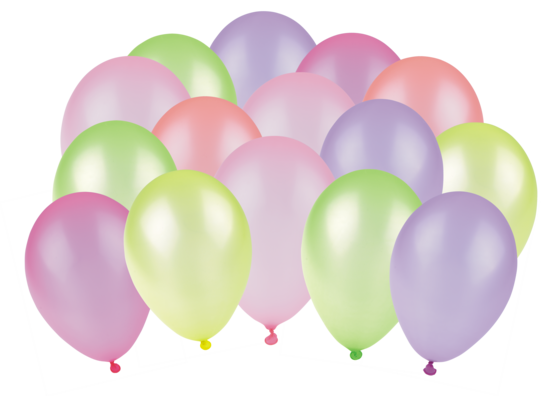 Balon neonowy 25 sztuk
