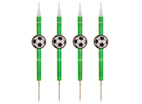 Świeczka Gol! 4 sztuki