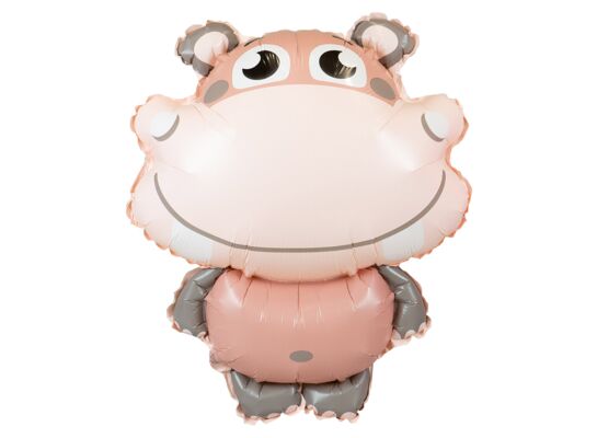 Balon foliowy ZOO hipopotam 48 cm