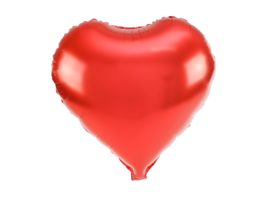 Balon foliowy serce czerwony