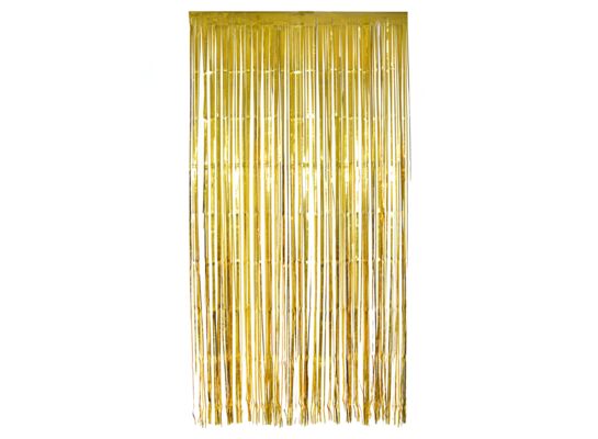 Fotościanka Party kurtyna złoty 100 x 200 cm