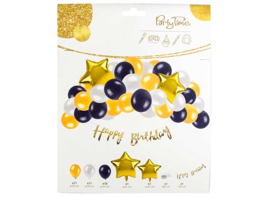 Zestaw urodzinowy Glamour 36 elementów