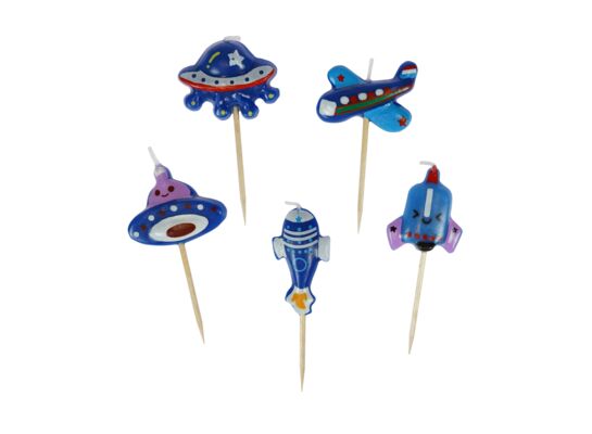 Świeczka Galaxy 5 sztuk mix