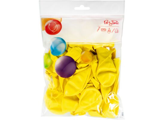 Balon pastelowy żółty 50 sztuk