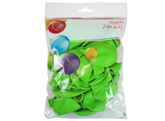 Balon pastelowy zielony 50 sztuk