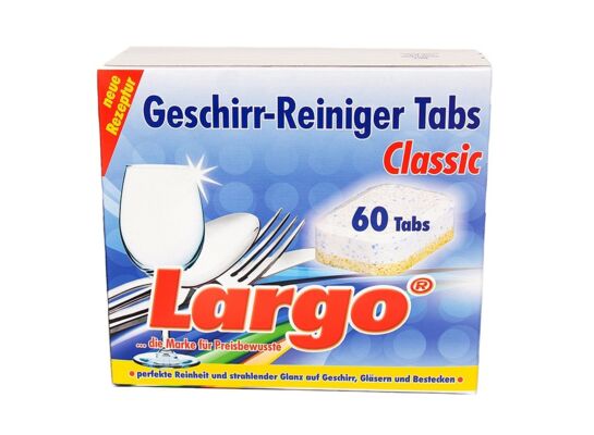 Pastylki do mycia naczyń w zmywarkach, clasic 1080 g Largo