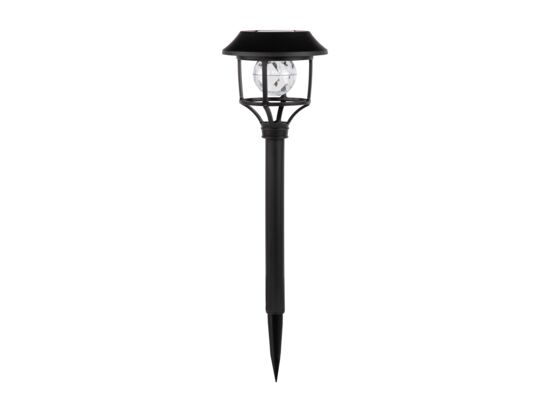 Lampa solarna wbijana 12 x 41,5 cm czarny