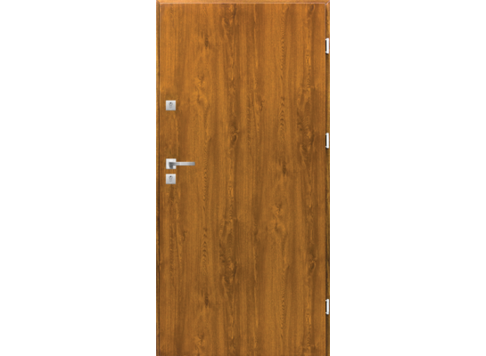 Drzwi stalowe zewnętrzne Magnum prawe 90P złoty dąb