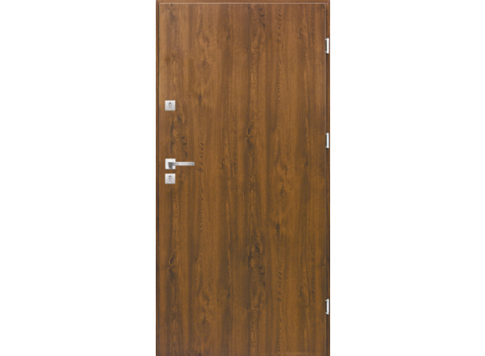 Drzwi stalowe zewnętrzne prawe Magnum 80P orzech 207,5 cm