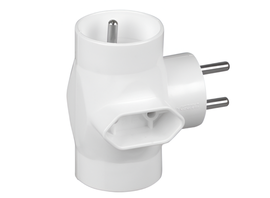 Rozgałęźnik trzygniazdowy 2 x 2P + Z + 2P x II R-21 TIMEX