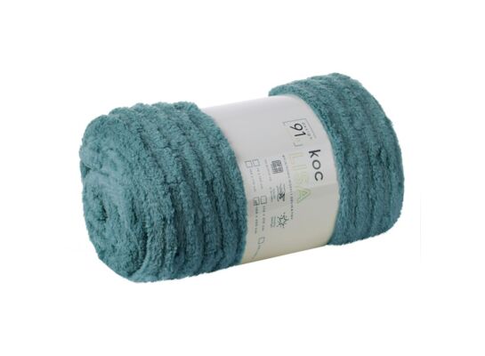 Koc Lisa 70 x 160 cm miętowy