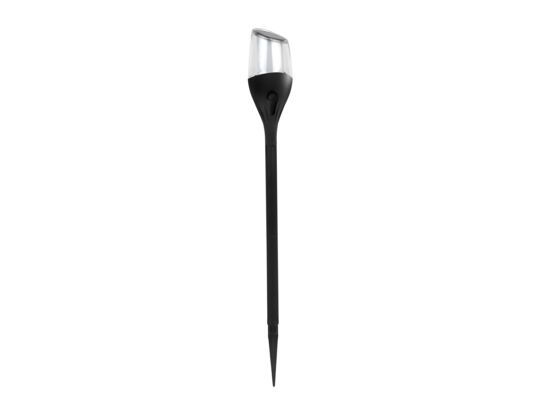 Lampa solarna wbijana 7,5 x 7,5 x 64 cm czarny 1 szt.
