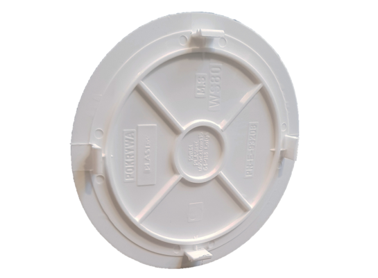 Pokrywka samozatrzaskowa do puszek odgałęźnych uniwersalna PP-70 PLASTROL