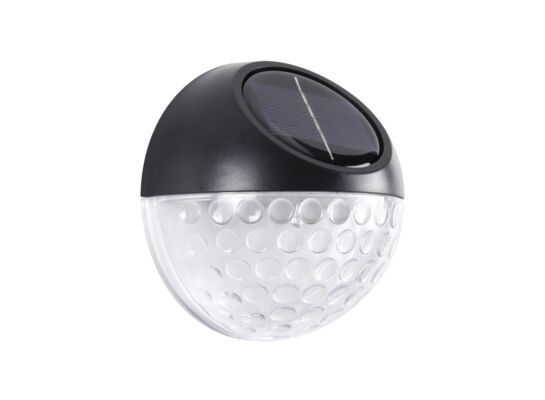 Kinkiet solarny 9 x 9 x 5 cm czarny