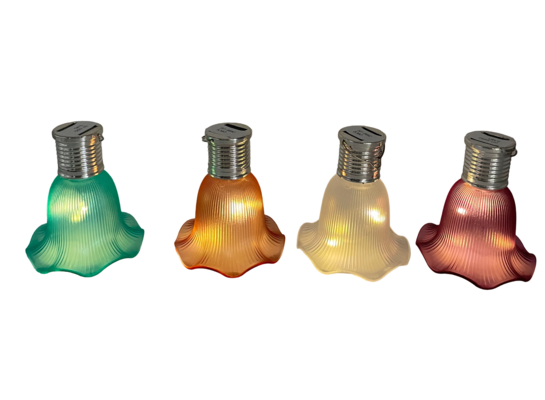 Lampka solarna wisząca kwiat 8,5 x 9,5 cm mix