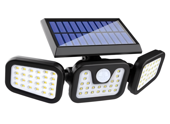 Reflektor solarny z czujnikiem LED 18 x 13,6 x 10 cm