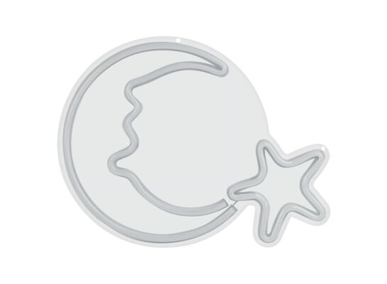 Neon LED "księżyc" 38 x 28,5 cm