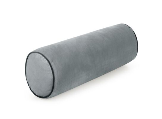 Poduszka dekoracyjna Gaja 45 x 15 cm wałek srebrny