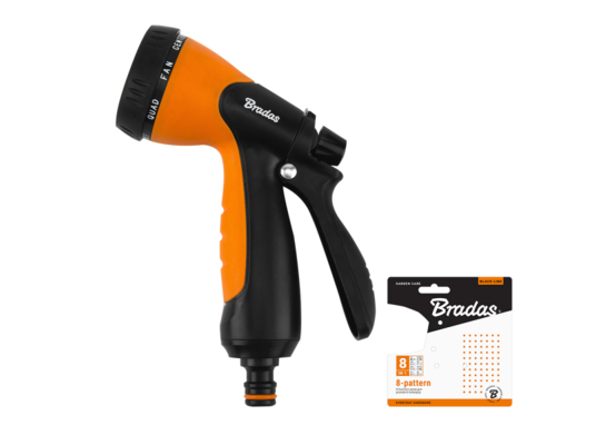 Pistolet 8-funkcyjny BLACK LINE BRADAS