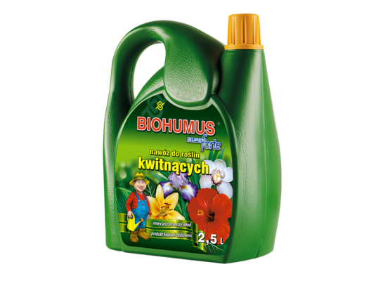 Nawóz do kwitnących Biohumus forte 2,5 l Agrecol